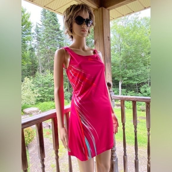 Women’s Adidas Adizero Formation performance Tennis Pink Dress Size L - Picture 4 of 13
